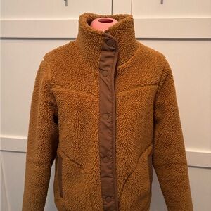 L.L. Bean Tan Bomber Jacket